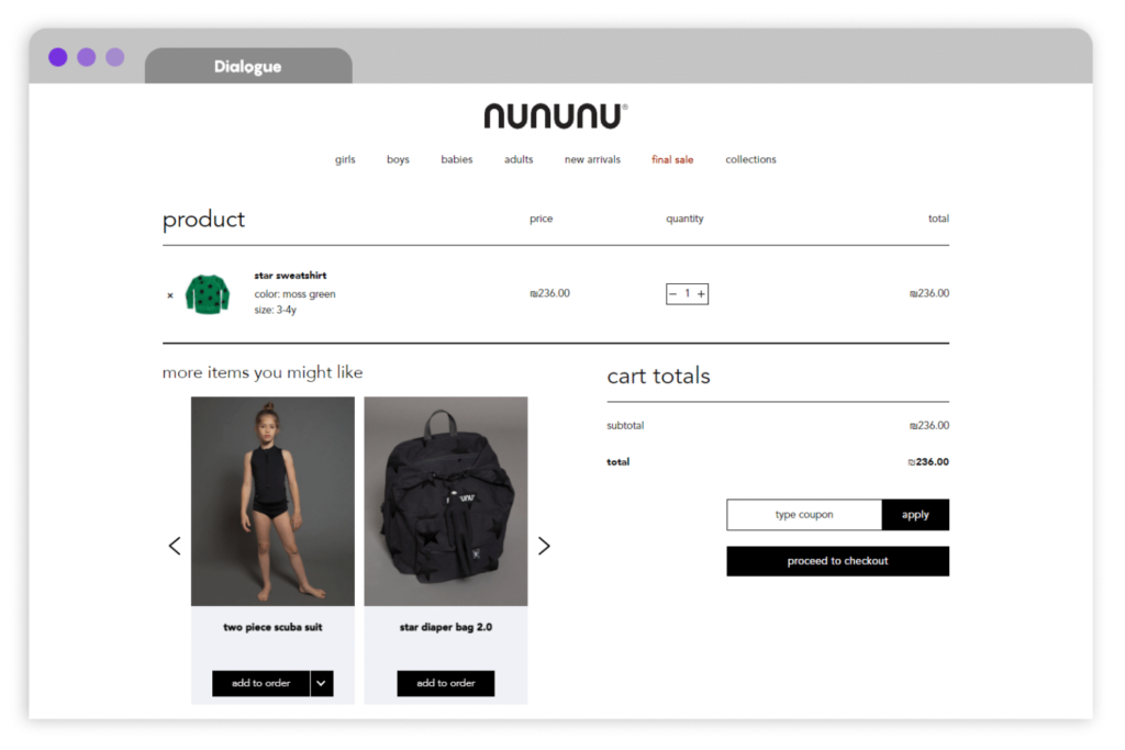 Cart Page Recommendations