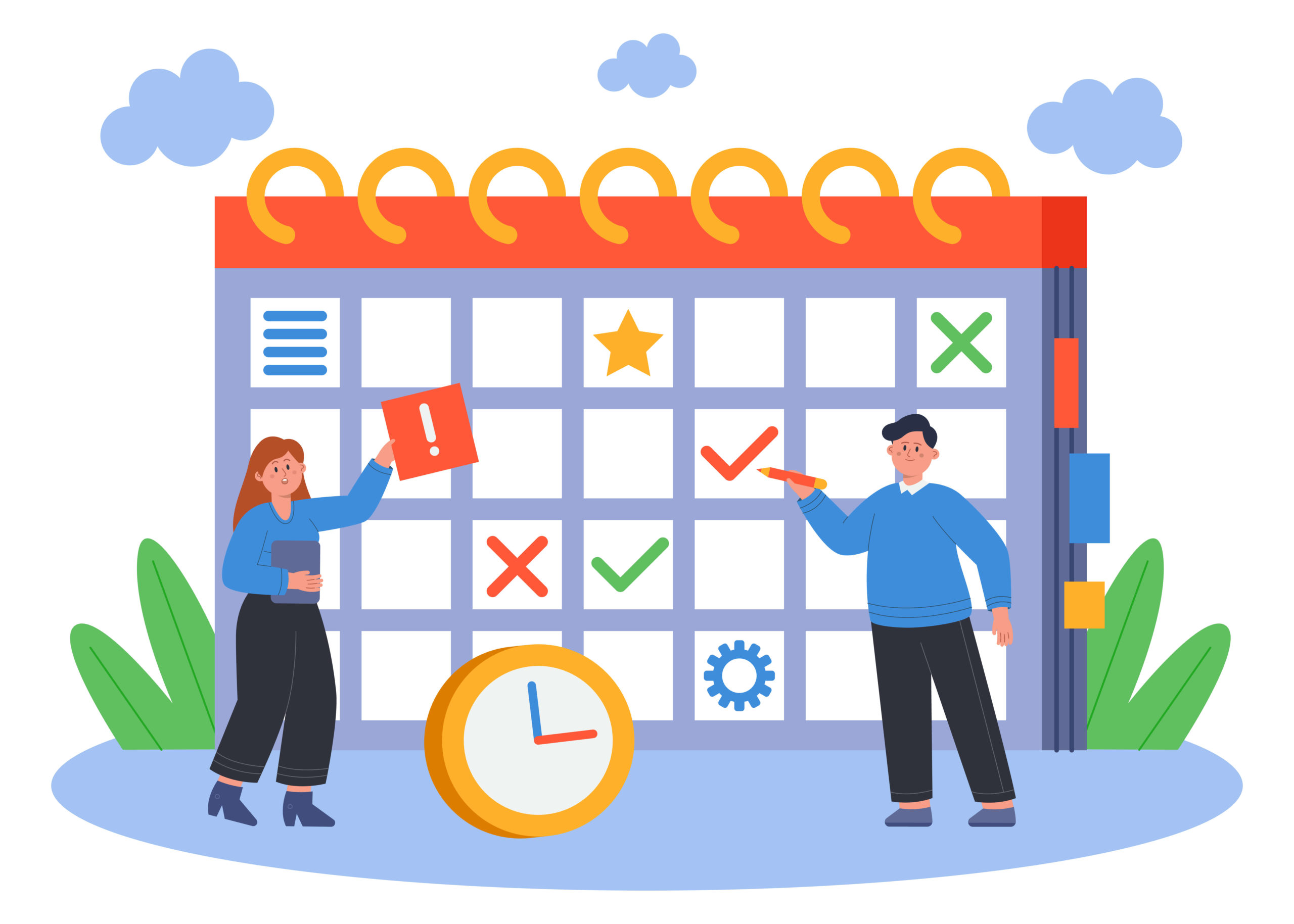Content calendar